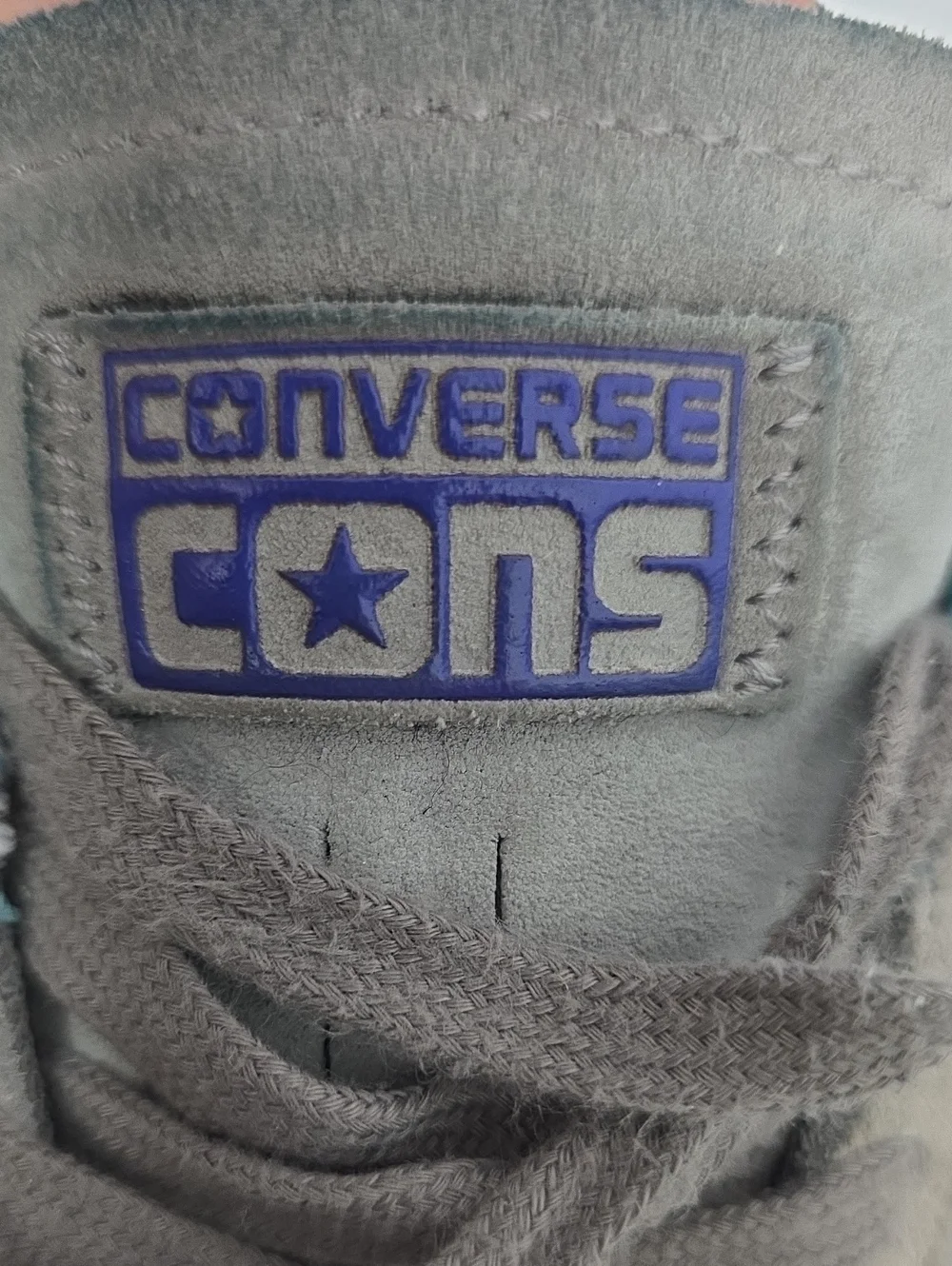 Converse CONS Breakpoint Pro Suede Sneakers Gray Blue Size 12 - Picture 7 of 9